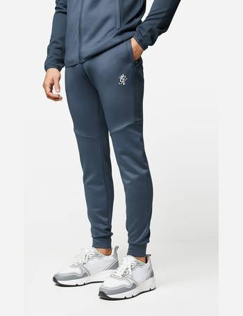 Gym king tapered poly clearance tracksuit bottoms