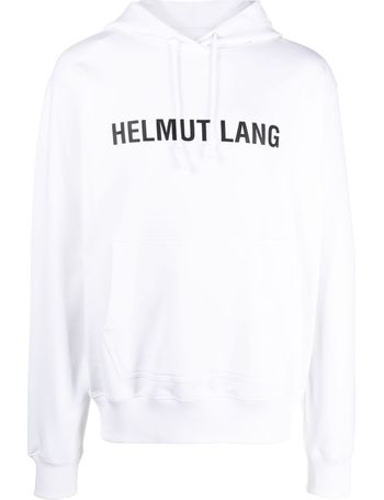 Shop Helmut Lang Men's White Hoodies up to 75% Off