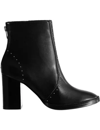 allsaints mila studded leather bootie