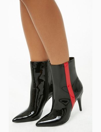 black bootie heels forever 21