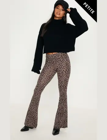 Shop PrettyLittleThing Women's Flare Petite Trousers up to 80% Off