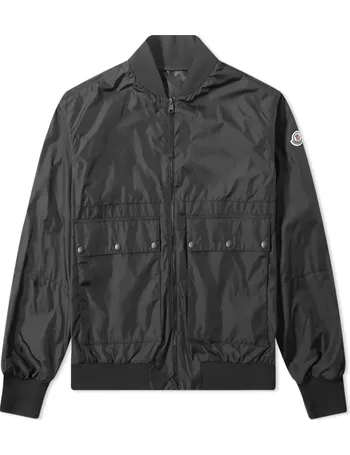 moncler black bomber