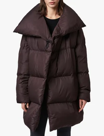 all saints vrai puffer coat