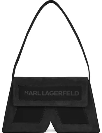 Clutch bag Karl Lagerfeld Black in Plastic - 35317858