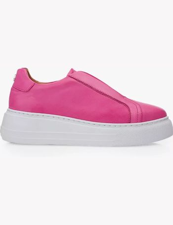 Moda in cheap pelle pink trainers