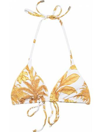 Seafolly Gia Ric Rac Bikini in Citron Yellow