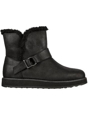 skechers boots with buckle