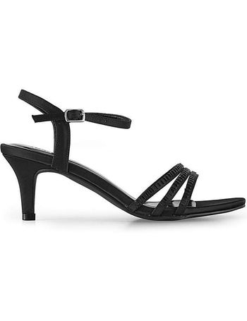 jd williams black sandals