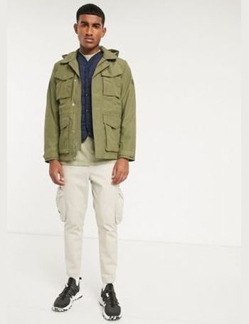 asos army green jacket