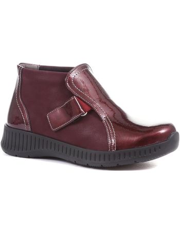 Pavers red cheap ankle boots