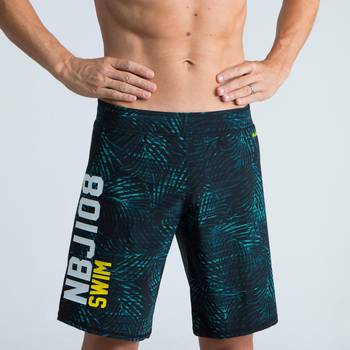 Swimming Trunks Shorts Adult Senior Grey Nabaiji Badehose UK Seller 