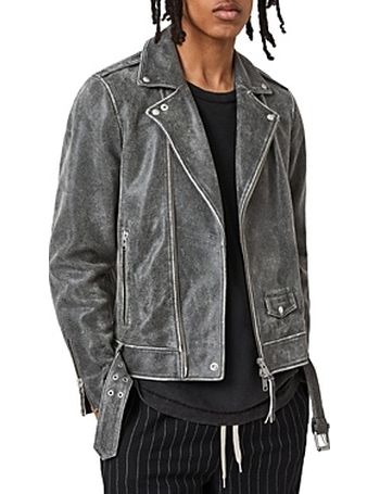 mauri leather biker jacket