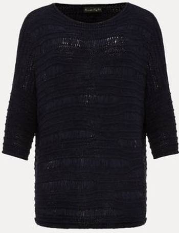 M&S PER UNA Pure Cotton Textured Yarn Round Neck Jumper LILAC RRP £35 ~18 & 22 ~