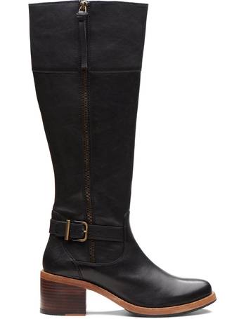 الزواحف عشرون التوصل  Shop Clarks Women's Leather Knee High Boots up to 75% Off | DealDoodle