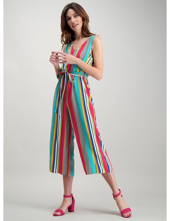 tu striped jumpsuit