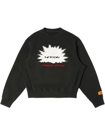 FARFETCH HERON PRESTON Men's Sweatshirts Long Sleeve Sweatshirts