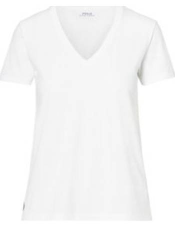polo ralph lauren women's white v neck t shirt