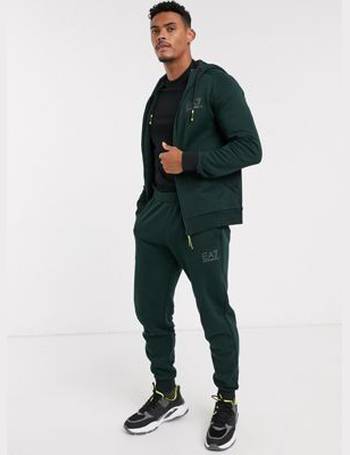 ea7 tracksuit green