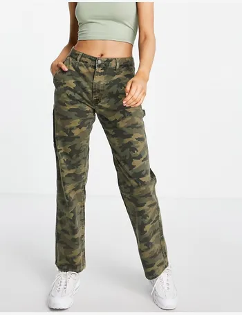 Magic Camo Trousers in Khaki  loveandluxeuk