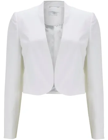 Wallis ivory cropped on sale jacket