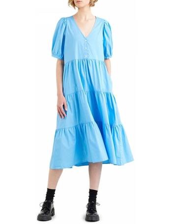 levi's bailey cotton midi dress