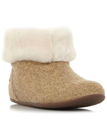 fitflop sarah roll cuff boot slippers