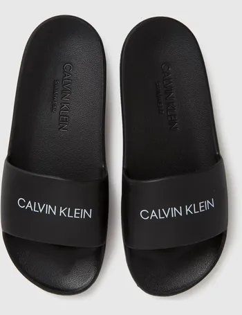 Calvin klein cheap sliders schuh