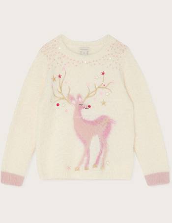 Monsoon on sale reindeer jumper