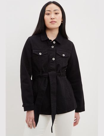 Black denim jacket dorothy 2024 perkins