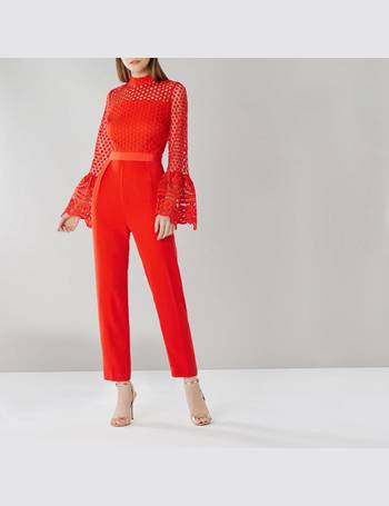 coast marty lace jumpsuit