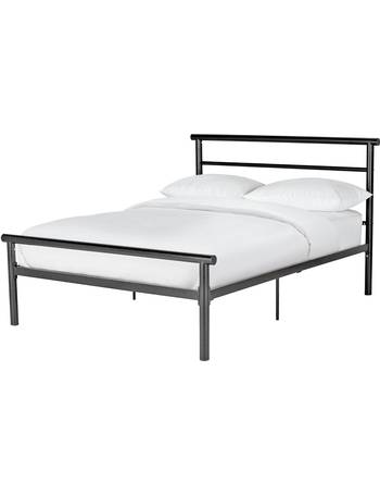Argos Metal Bed Frames Up To 30, Argos Home Metal Bunk Bed Frame With Black Futon Instructions