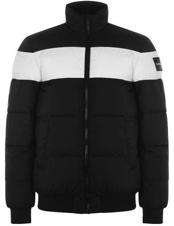 calvin klein padded western puffer