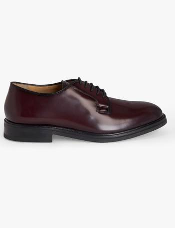 Formal shoes (men) John Louis black - red wine