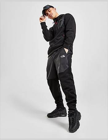 the north face tracksuit black