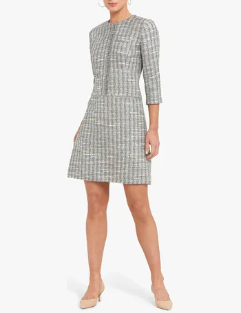 kath jacquard dress