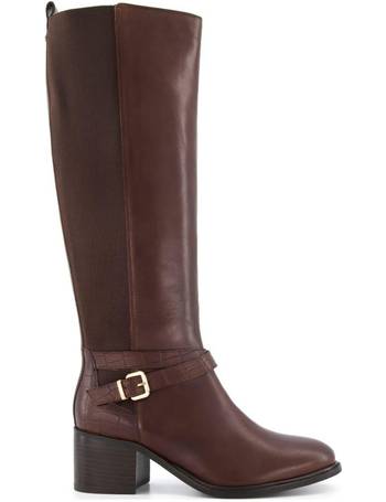 debenhams tan knee high boots