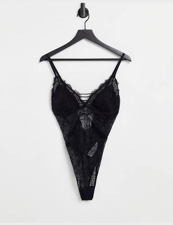 Gilly Hicks lace thong bodysuit