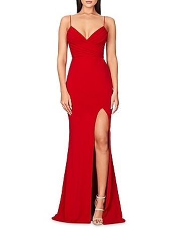 bloomingdale's red dresses