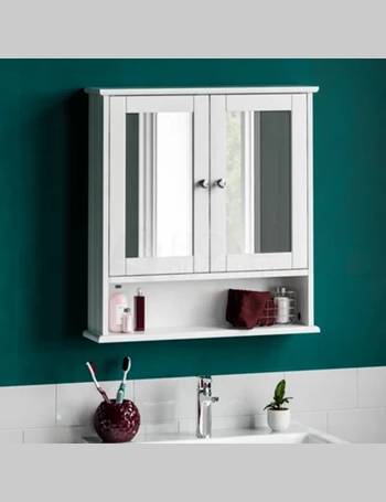 Bath Vida Priano Grey 2 Door Under Sink Bathroom Cabinet Freestanding Under  Basin Storage