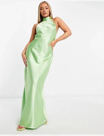 satin maxi dress uk