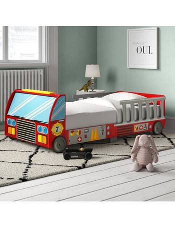 Wayfair fire truck deals bed