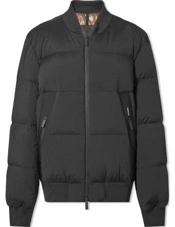 moncler bomber jacket black