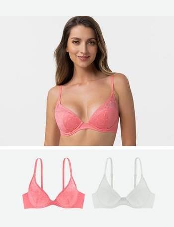 Dorina Evelyn B-F blend smoothing underwire bra in biscuit