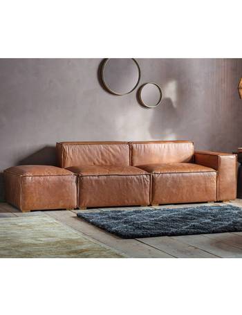 Brandalley Leather Sofas Up To 50, Calgary Sofa Vintage Brown Leather