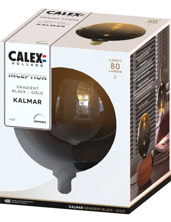 Calex Smart E27 LED G125 Filament 7.5W 1055LM 1800K - 3000K