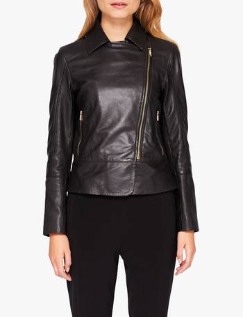 ted baker cayode leather jacket