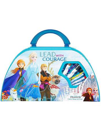 disney frozen 2 lead with courage tin art case