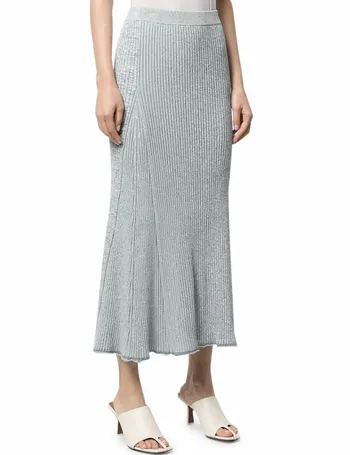 theory twisted rib skirt