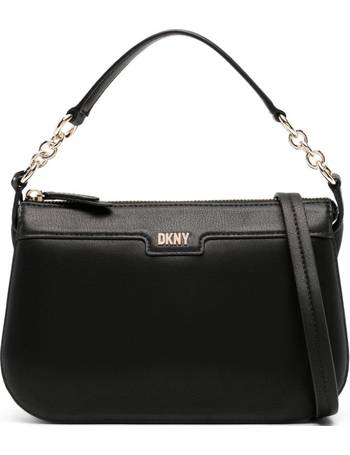 Dkny Carol Medium Pouchettte Chino Black Crossbody