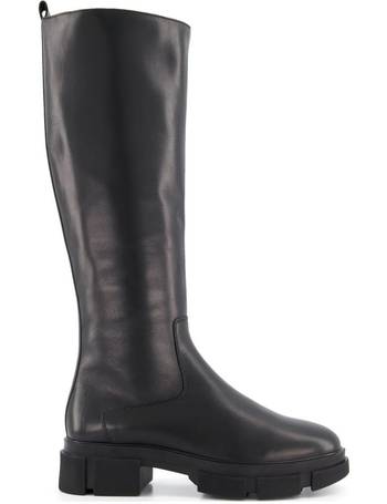 dsw tall brown leather boots